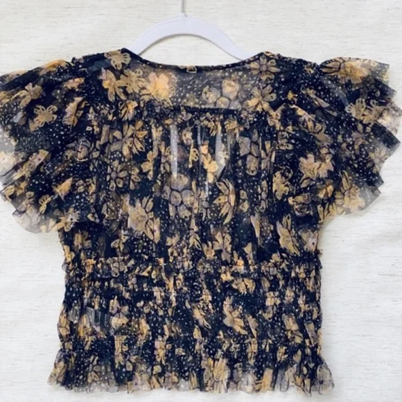 Free People Making Me Smile Print Top - Picture 6 of 11